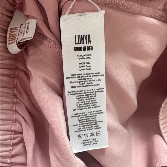 Lunya Washable Silk High Waist Pajama Pants Bottoms size XL - Picture 6 of 6